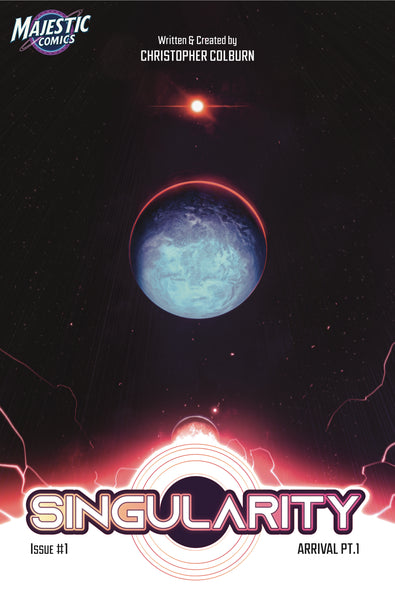 Singularity Issue 1 Kickstarter Physical Copy AND Jacket